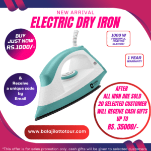 Dry Iron ₹1000